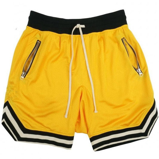 Patispaty  - Fashion Sports Basketball Shorts Beach Pants Yellow